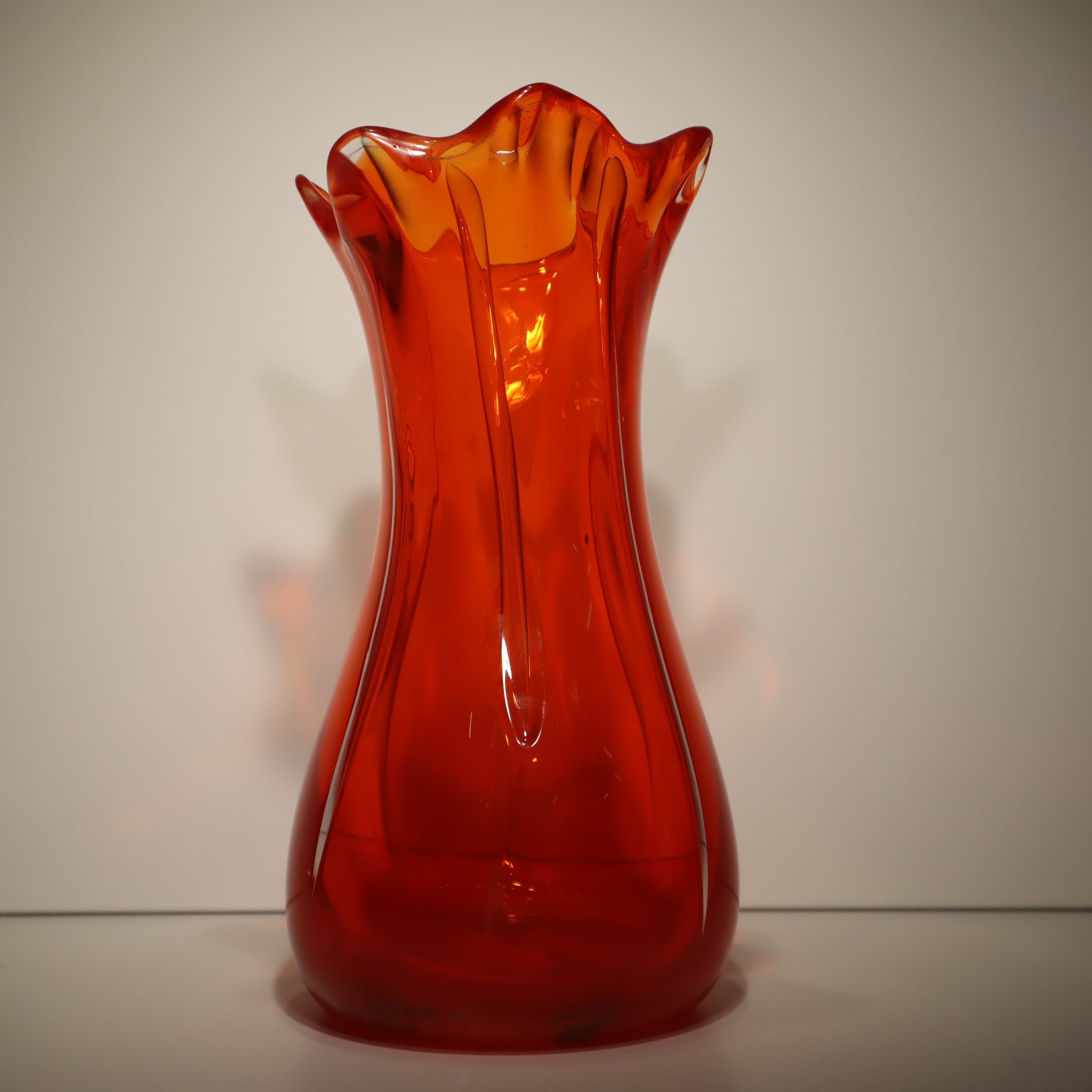 Orange Flash Vase